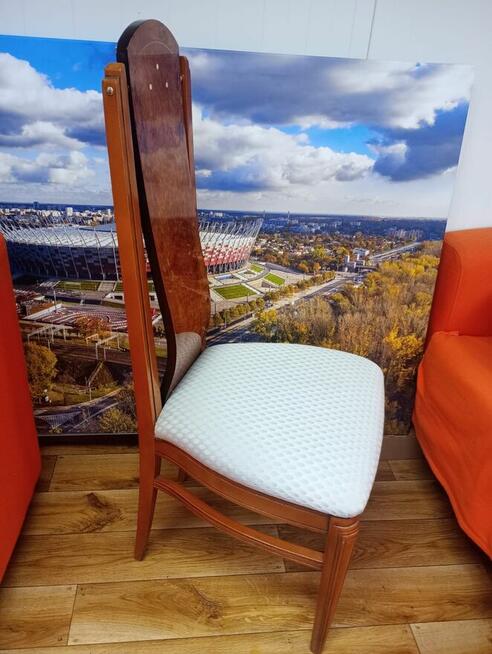 Krzesło drewniane fotel krzesła fotele drewniane dom kuchnia