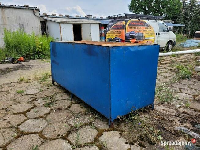 Stół warsztatowy z 3 szafkami