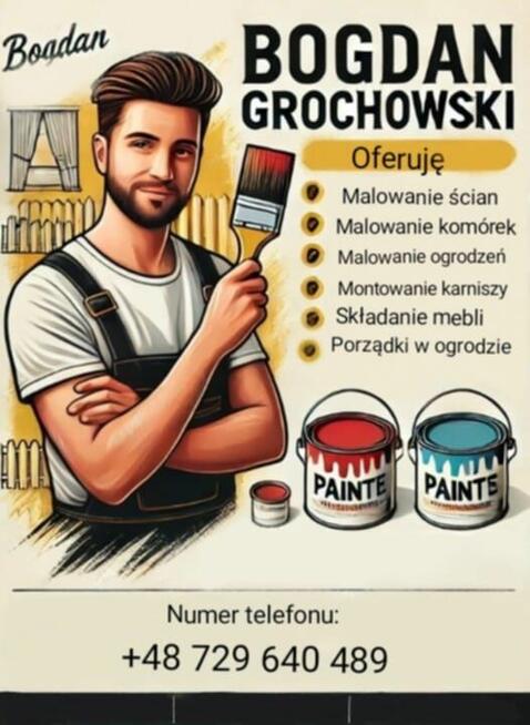Oferuję malowanie mieszkań