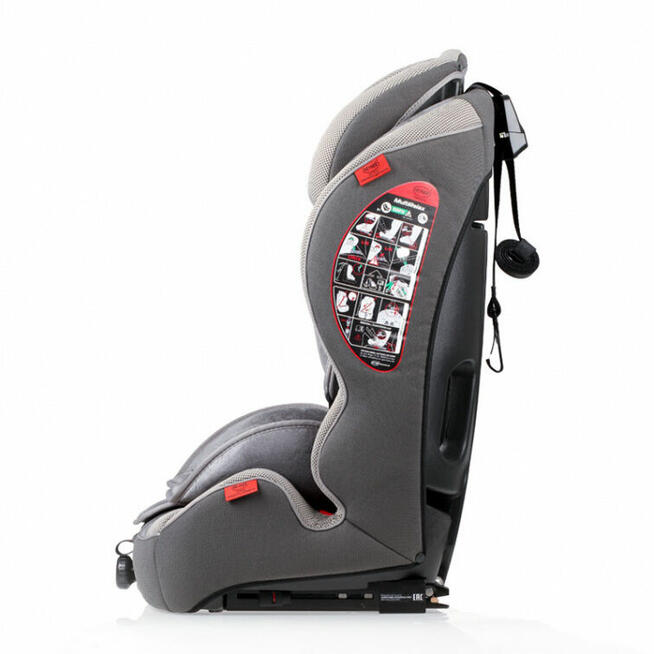 Fotelik Samochodowy MultiRelax AEROFix 9-36 Grey Heyner