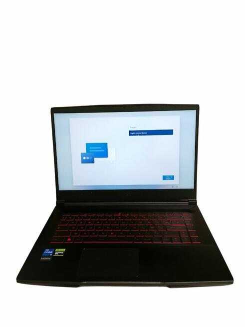 LAPTOP MSI THIN GF63 12VF-263FR I5-12450H 512GB SSD 16GB GEF