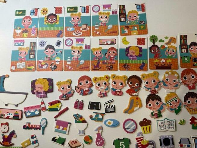 TOOKY TOY Puzzle Drewniane Pudełko Magnetyczne