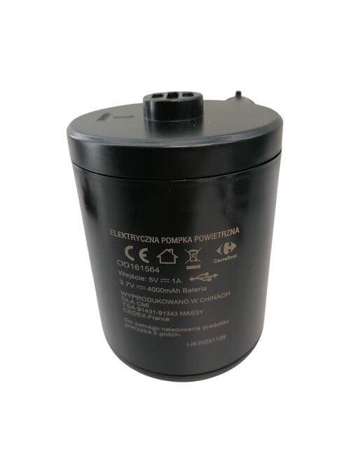 ŁADOWALNA POMPKA POWIETRZA CARREFOUR USB