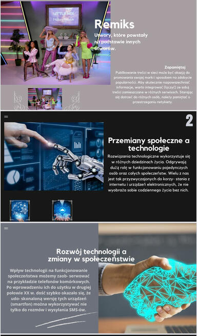 Prezentację na zamówienie