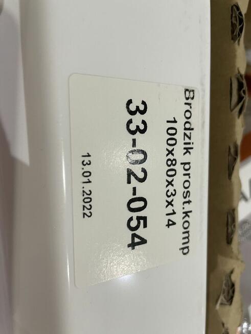 Brodzik prost.kompaktowy GOLIAT