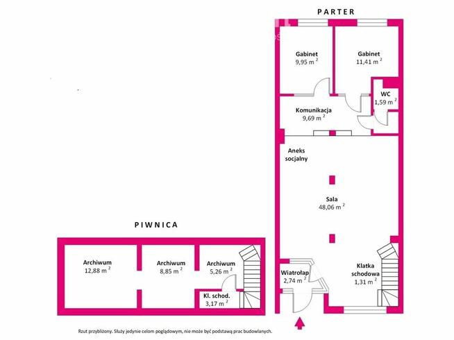 Lokal handlowo-usługowy w centrum miasta.
