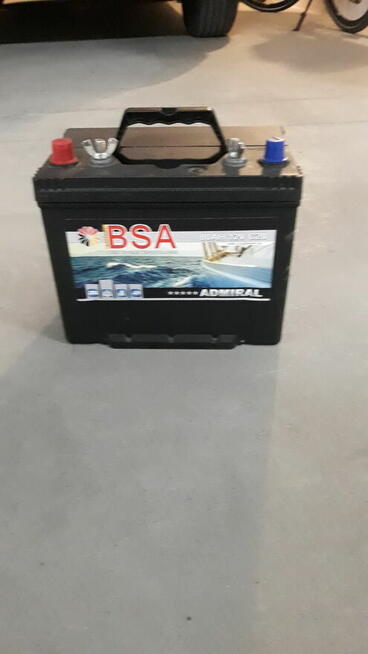 Silnik elektryczny 55 LBS plus 2 akumulatory 80 Ah