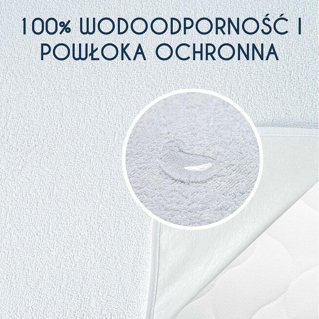 Wodoodporny Ochraniacz na materac Dreamzie 160x80 cm