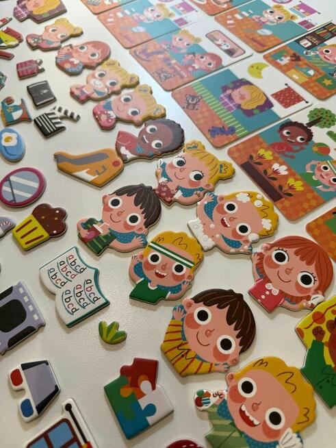 TOOKY TOY Puzzle Drewniane Pudełko Magnetyczne