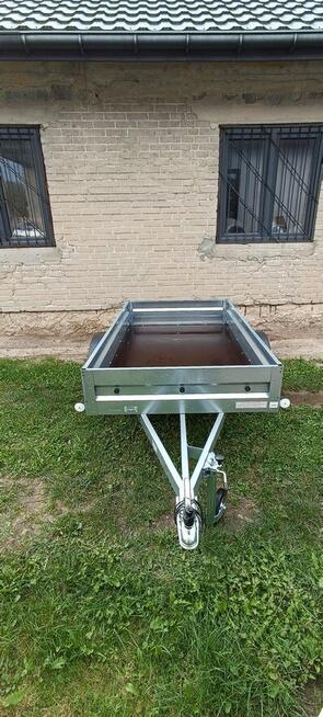 Przyczepa nowa 750 kg faktura przyczepka Neptun