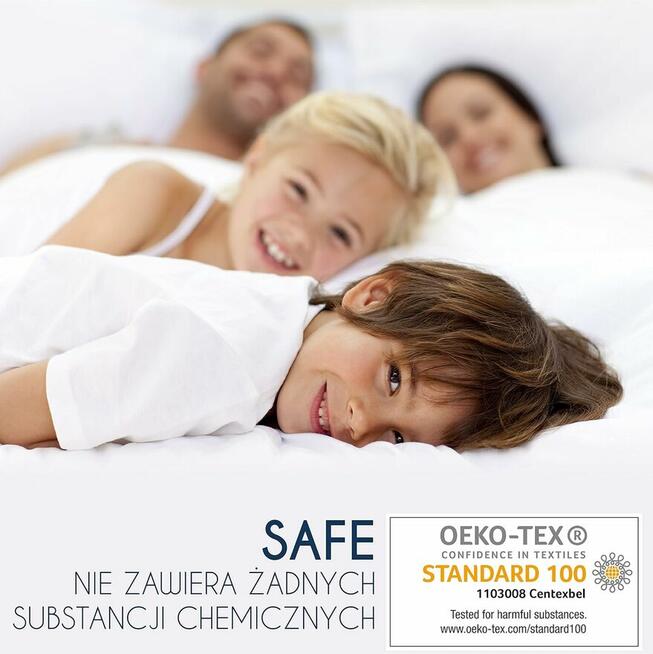 Wodoodporny Ochraniacz na materac Dreamzie 160x80 cm