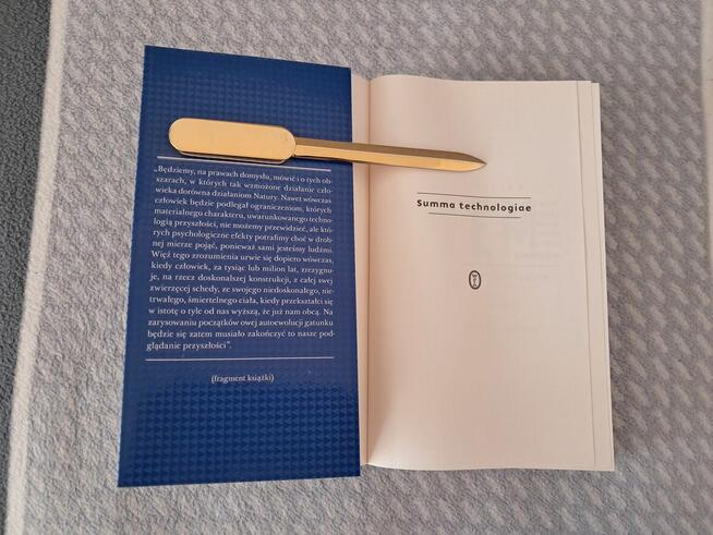 Książka „Summa technologiae” S. Lem, do sprzedania
