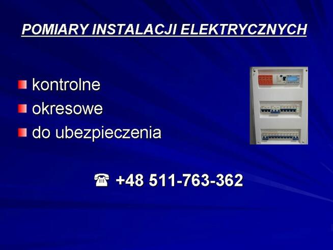 Pomiary instalacji elektrycznych