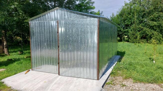 Garaż blaszany 2x3 schowek budowlany, Producent Garaży