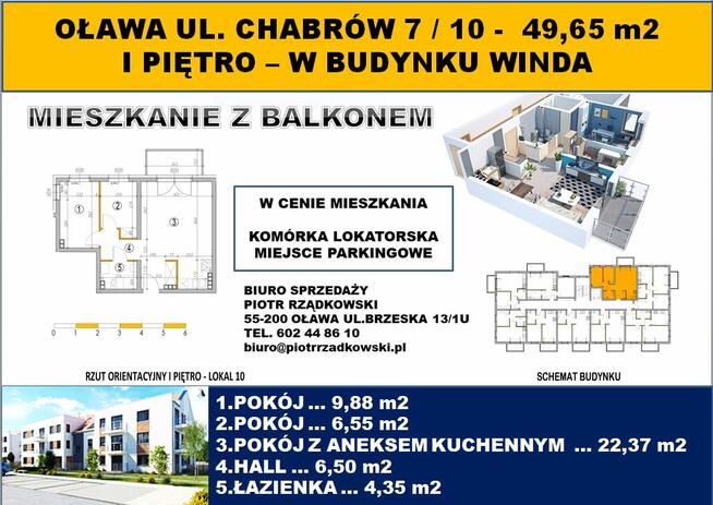 Oława3pokoje-Ip-49,65m2-balkon-klimatyzacja-winda