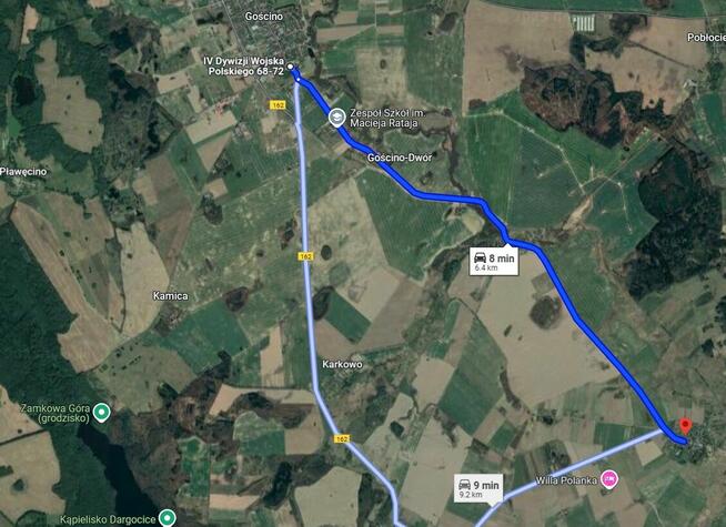 Kompleks 3 działek budowlanych z WZ na domy jednorodzinne