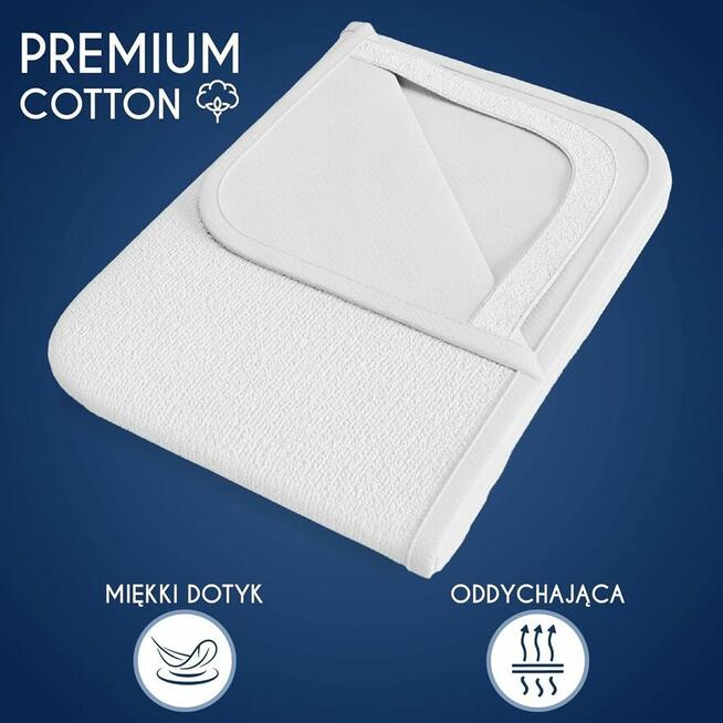 Wodoodporny Ochraniacz na materac Dreamzie 160x80 cm