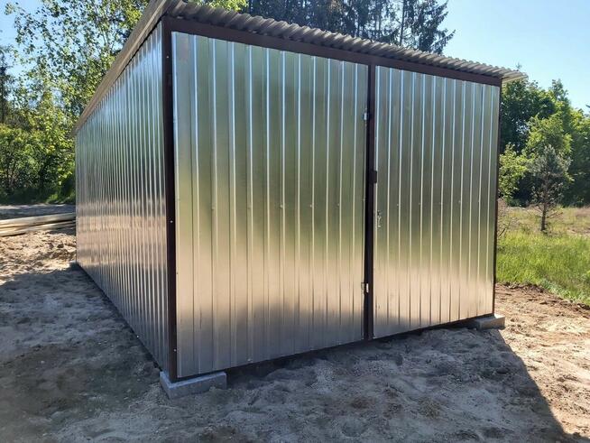 Garaż blaszany 2x3 schowek budowlany, Producent Garaży