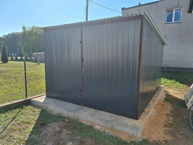 Garaż blaszany 2x3 schowek budowlany, Producent Garaży