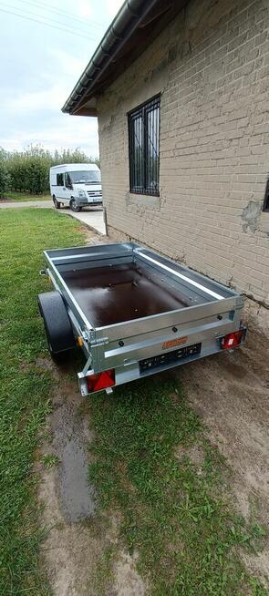 Przyczepa nowa 750 kg faktura przyczepka Neptun