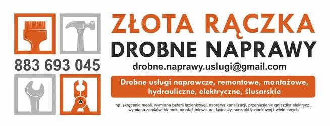 Złota rączka, domowe naprawy, handyman, usługi.