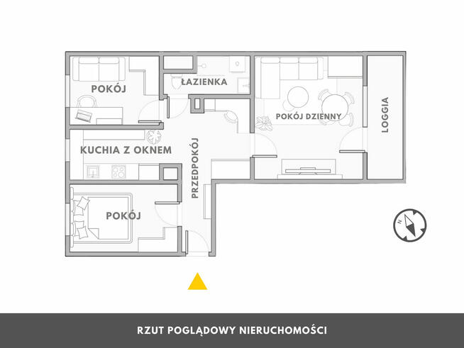 Na sprzedaż 3-pokojowe mieszkanie w centrum Kołobrzegu