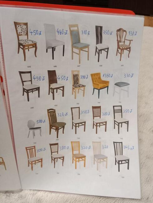 Nowe krzesła