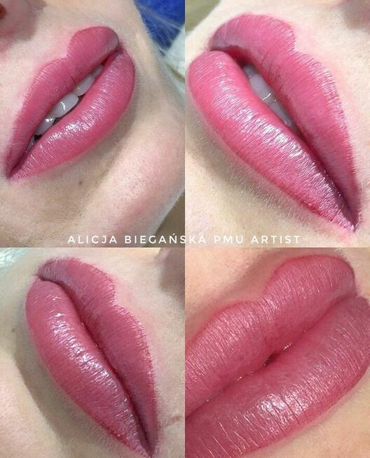 Szkolenia makijaż permanentny brwi ust kreski