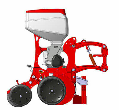 Siewnik do kukurydzy Maschio Gaspardo Mirka 8 MTR ISOTRONIC