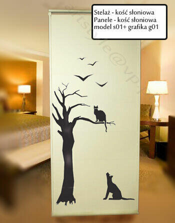 Ścianka przegroda parawan ściana do samodzielnego montażu