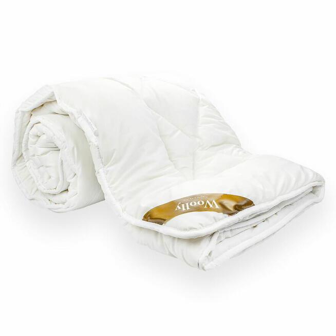 Kołdra 160x200 wełniana Woolly zimowa 100% wełna owacza