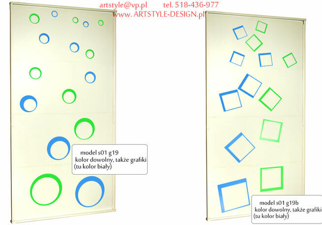 Ścianka przegroda parawan ściana do samodzielnego montażu