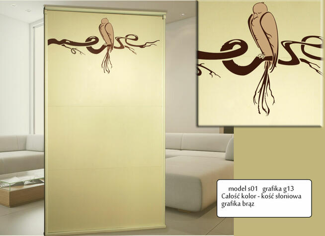 Ścianka przegroda parawan ściana do samodzielnego montażu