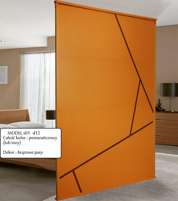 Ścianka przegroda parawan ściana do samodzielnego montażu