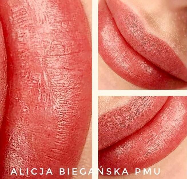 Usta permanentne modelka nowe kolorki Katowice