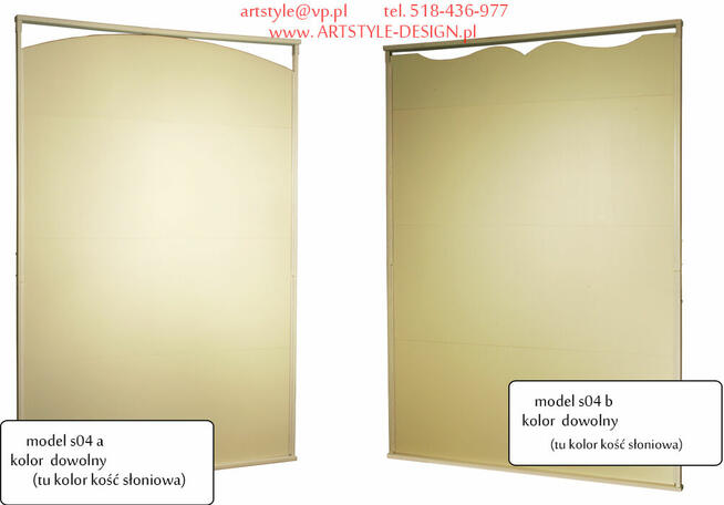 Ścianka przegroda parawan ściana do samodzielnego montażu