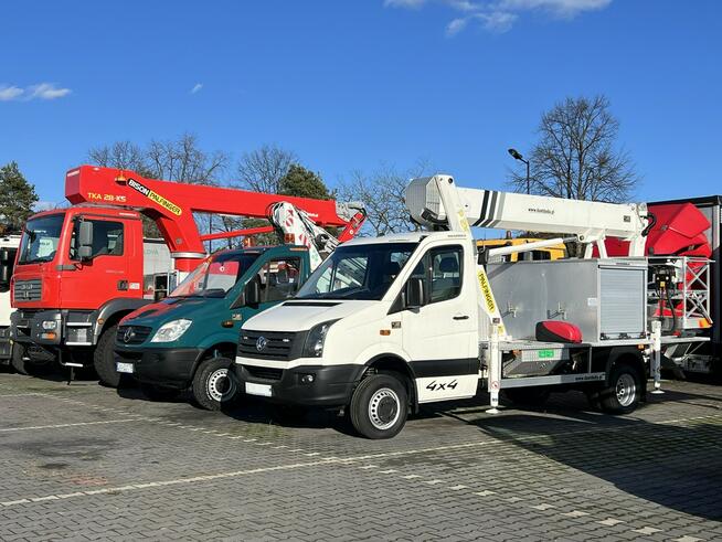 Iveco Volkswagen Crafter 4x4 Zwyżka 21m Palfinger P210BK  JIP-Ogon udt Zasięg Boczny 16-metrów 4x4 R