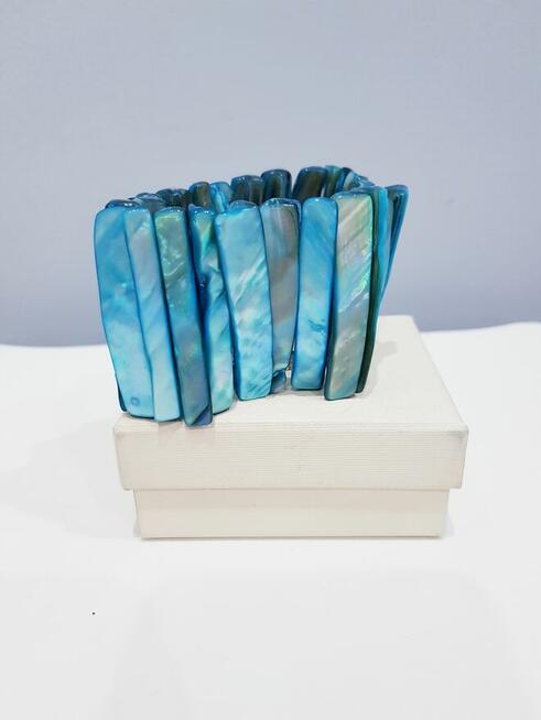 Damska bransoletka z masy perłowej