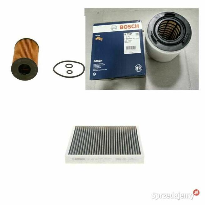 Zestaw filtrow SEAT TOLEDO IV 1.6 TDI 105KM 12-15