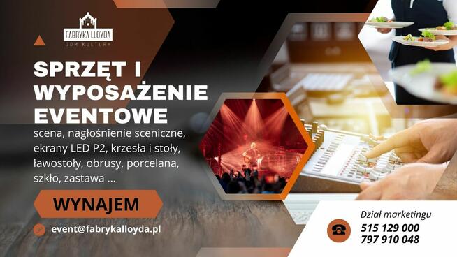 Scenotechnika - wynajem