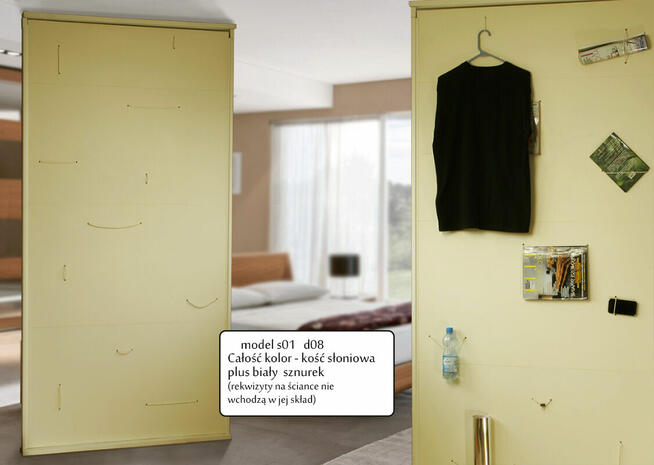 Ścianka przegroda parawan ściana do samodzielnego montażu