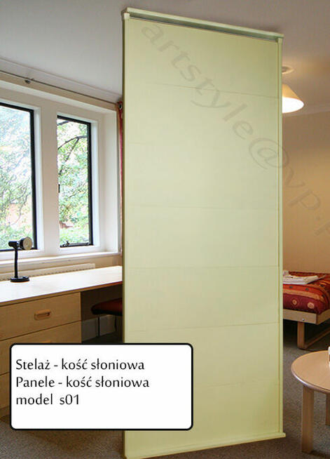 Ścianka przegroda parawan ściana do samodzielnego montażu