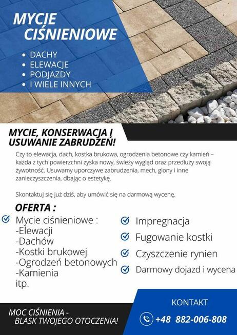 Mycie Ciśnieniowe - Mycie, Konserwacja, Czyszczenie rynien