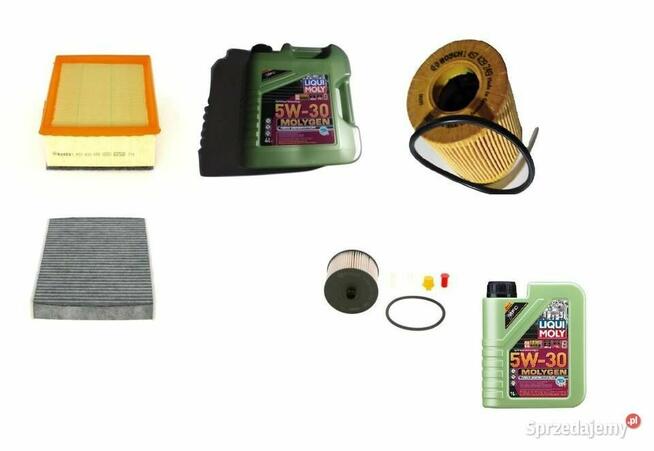 Zestaw filtrow olej 5w30 5L PEUGEOT 307 CC 2.0 HDi 136KM 05-09