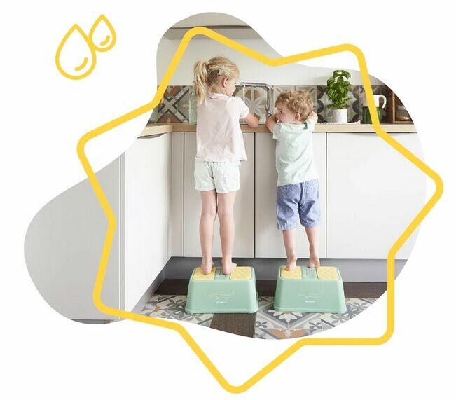 Podest Podnóżek dla dzieci Stopień Antypoślizgowy