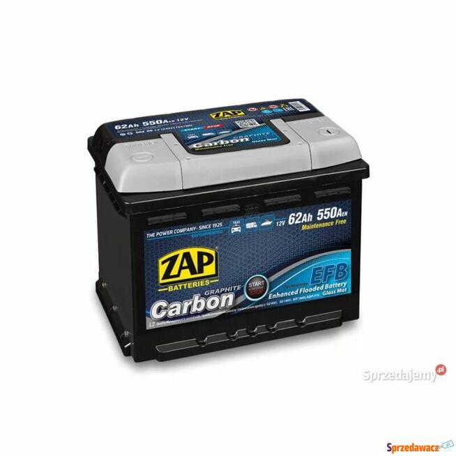 Akumulator Zap Carbon Efb Start&Stop 62Ah 550A