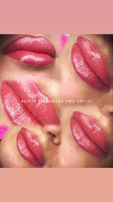 Szkolenia makijaż permanentny brwi ust kreski