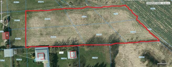 Działka rekreacyjna Ostrów, podkarpackie