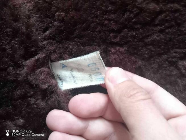 Kożuch męski naturalny stebnowanyeleganckiczeskiejprodukcji