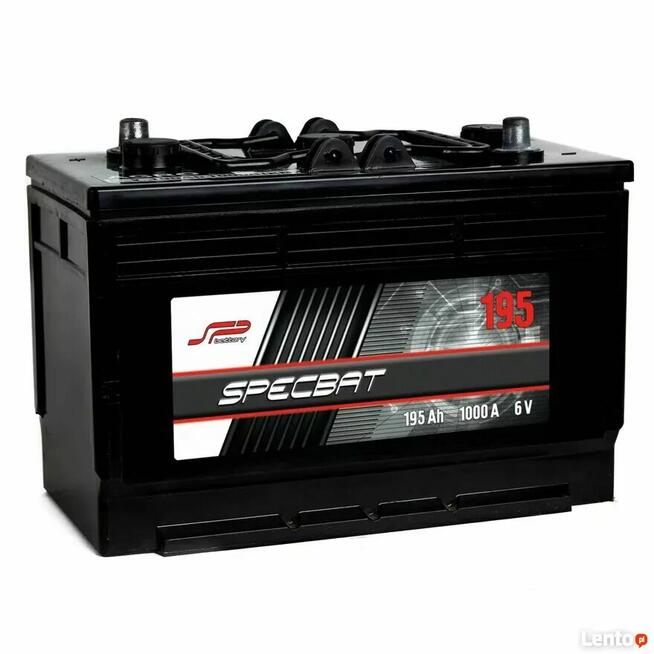 AKUMULATOR 6V 195AH 1000A SPECBAT AGRO